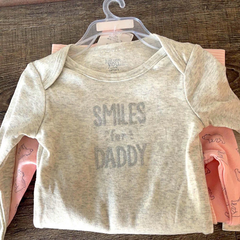 3 Pack - Carter’s Outfit / PJs - NEW - 9 month